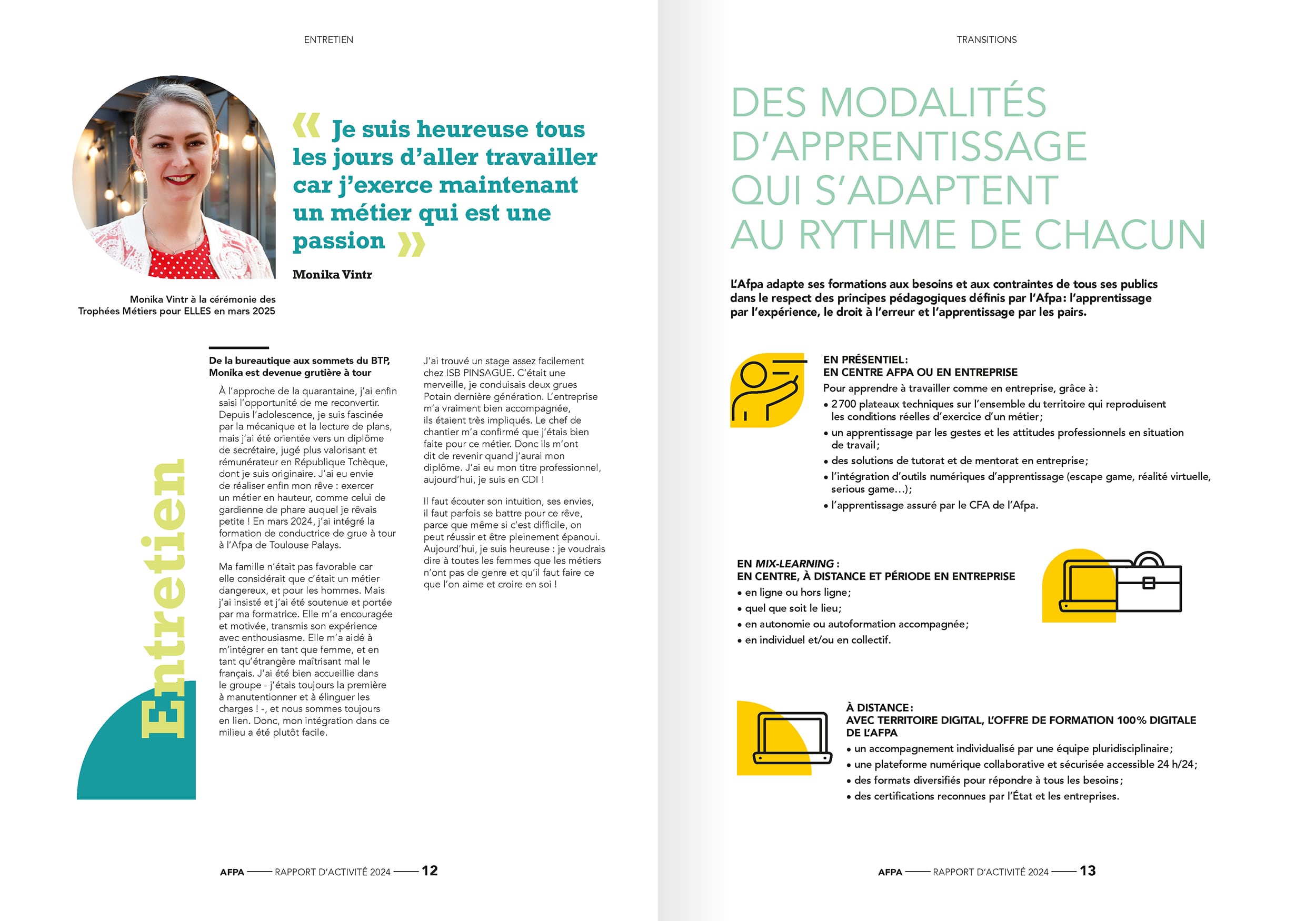 Rapport annuel Afpa
